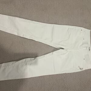 Amazon Essentials NWT pull on white skinny jeans 16